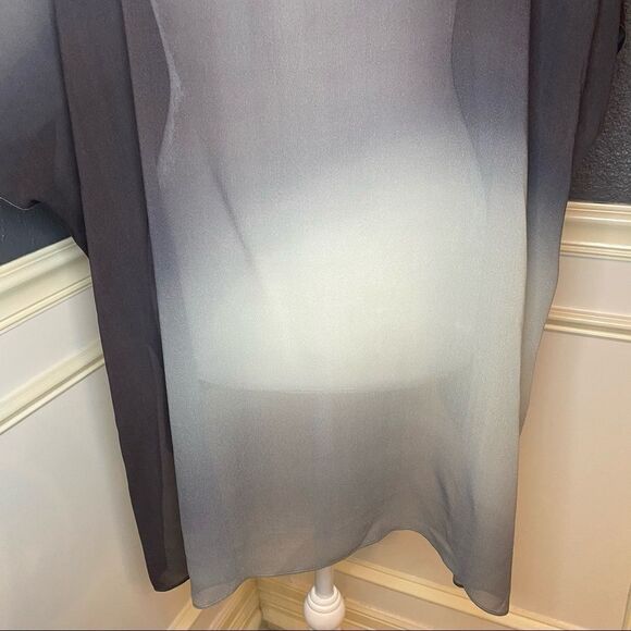 Eileen Fisher Ombré Silk Tunic - Picture 9 of 11